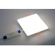 Светодиодный встроенный светильник для ванной комнаты LED/24W/230V 2700-6500K IP44 квадратный