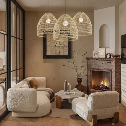 Люстра на шнурі BOHO DELICADO 1xE27/40W/230V діаметр 38 см