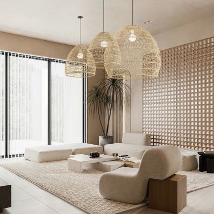 Люстра на шнурі BOHO DELICADO 1xE27/40W/230V діаметр 38 см