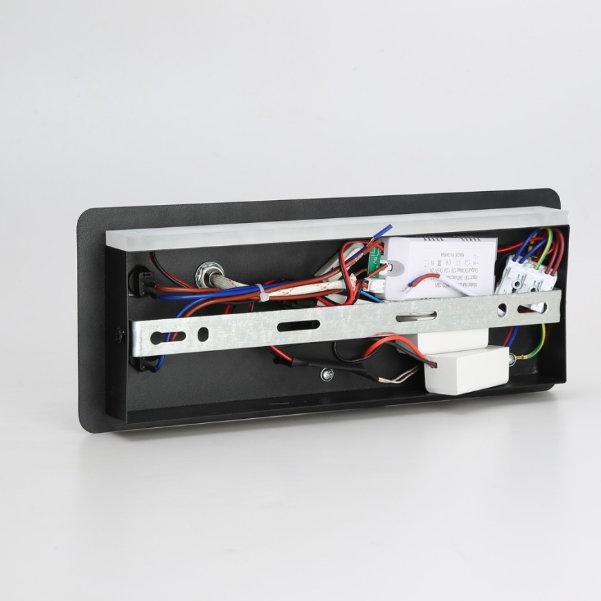 Immax 08288L - LED Настінний точковий світильник з поличкою, USB-портом і бездротовою зарядкою Be PREPARE LED/3W/230V + LED/3W чорний