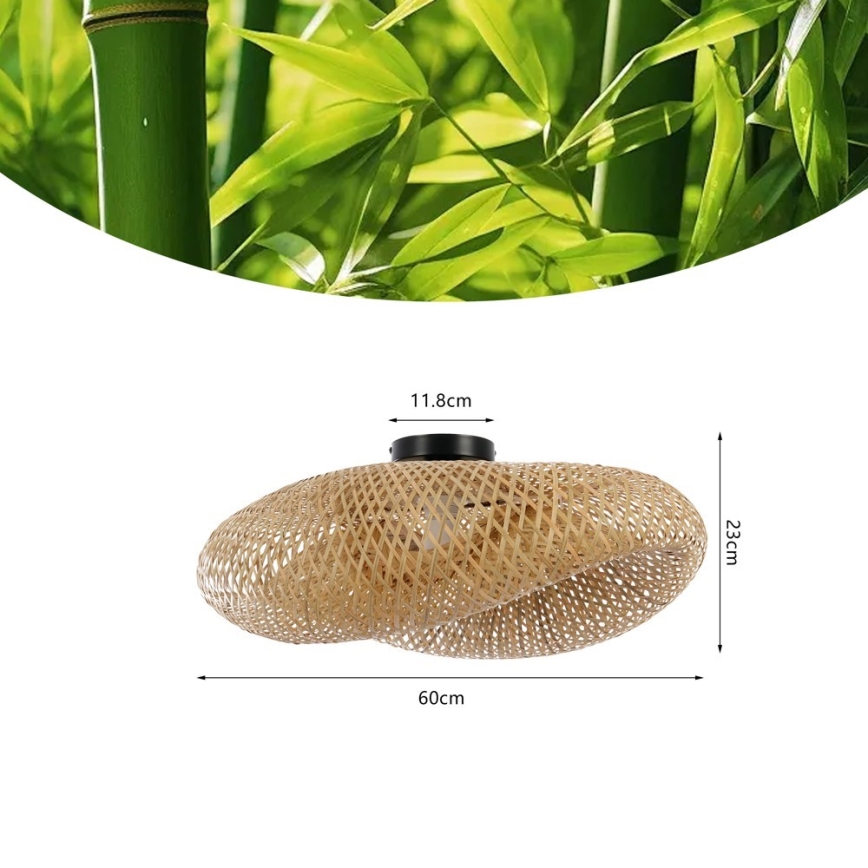 Потолочный светильник BOHO HILO 1xE27/40 Вт/230 В, диаметр 60 см