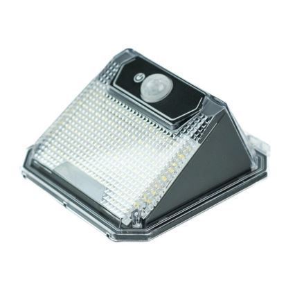 Светодиодный настенный светильник на солнечной батарее с датчиком LED/3W/5,5V IP65 1200 mAh