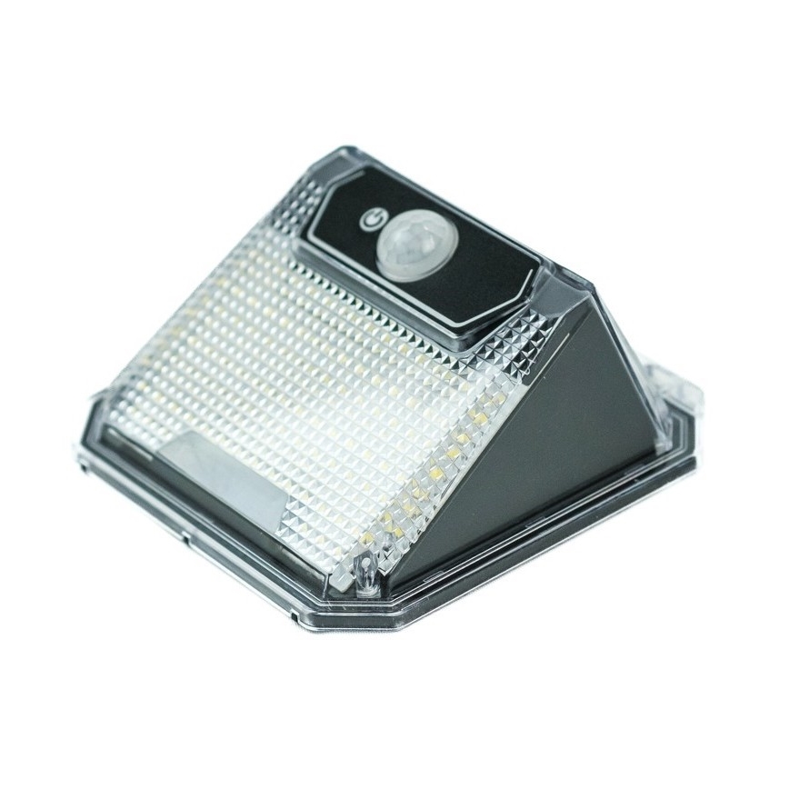 Светодиодный настенный светильник на солнечной батарее с датчиком LED/3W/5,5V IP65 1200 mAh