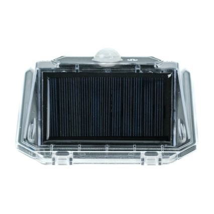 Світлодіодний настінний світильник з датчиком на сонячній батареї LED/3W/5,5V IP65 1200 mAh