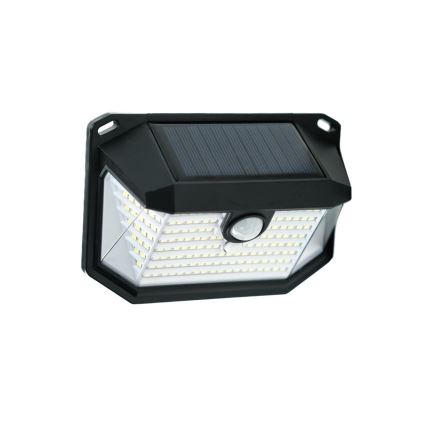 Светодиодный настенный светильник на солнечной батарее с датчиком LED/4W/5,5V IP65