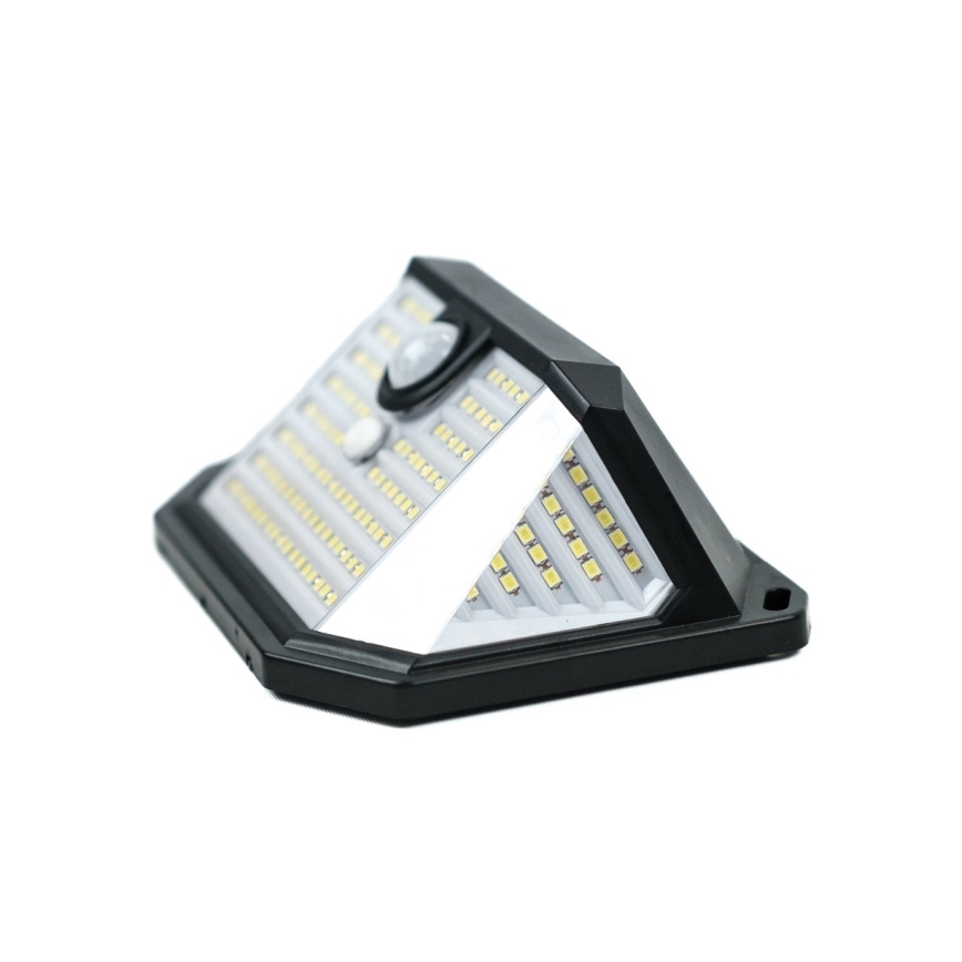 Светодиодный настенный светильник на солнечной батарее с датчиком LED/4W/5,5V IP65