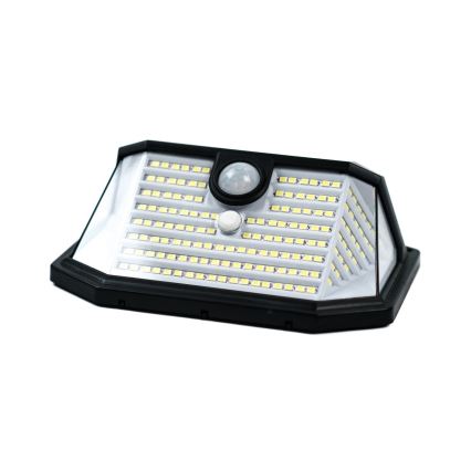 Светодиодный настенный светильник на солнечной батарее с датчиком LED/4W/5,5V IP65