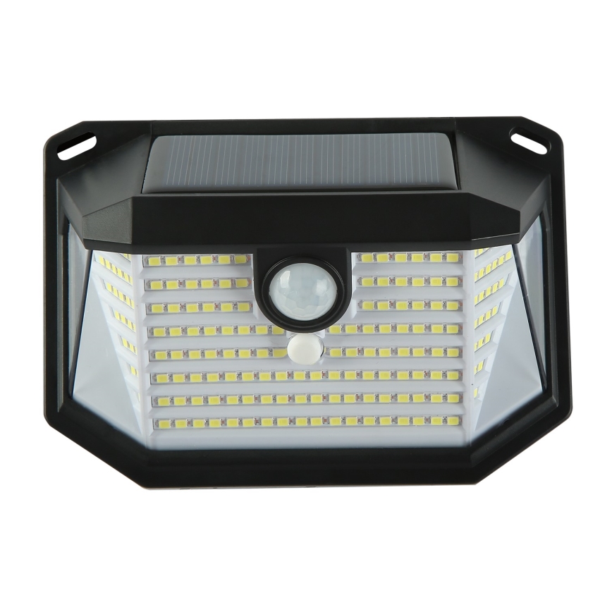 Світлодіодний настінний світильник на сонячній батареї з датчиком LED/4W/5,5V IP65