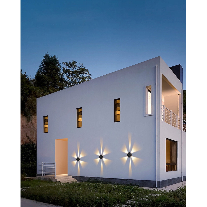 Світильник на сонячних батареях з LED, настінний, з датчиком LED/2Вт/5В IP54 1300 мАг