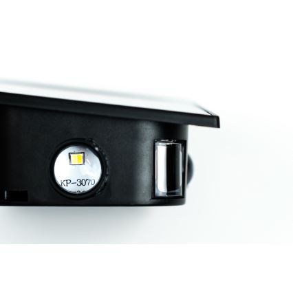 Світильник на сонячних батареях з LED, настінний, з датчиком LED/2Вт/5В IP54 1300 мАг