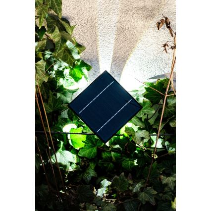 Світильник на сонячних батареях з LED, настінний, з датчиком LED/2Вт/5В IP54 1300 мАг