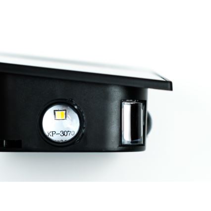 Світильник на сонячних батареях з LED, настінний, з датчиком LED/2Вт/5В IP54 1300 мАг
