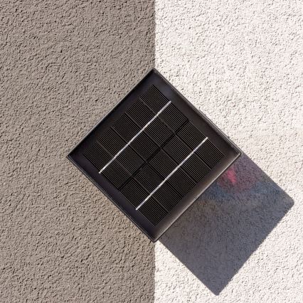 Світильник на сонячних батареях з LED, настінний, з датчиком LED/2Вт/5В IP54 1300 мАг