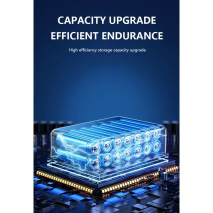 Светодиодный настенный светильник на солнечной батарее с датчиком LED/2W/5V IP54 1300 mAh