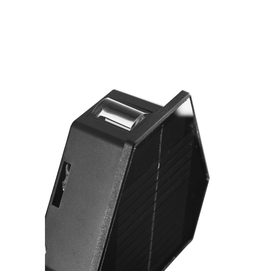 Светодиодный солнечный настенный светильник с датчиком LED/2W/5V IP54 1300 мАч