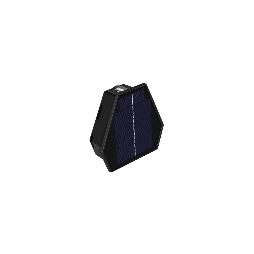 Светодиодный настенный светильник на солнечной батарее с датчиком LED/2W/5V IP54 1300 mAh