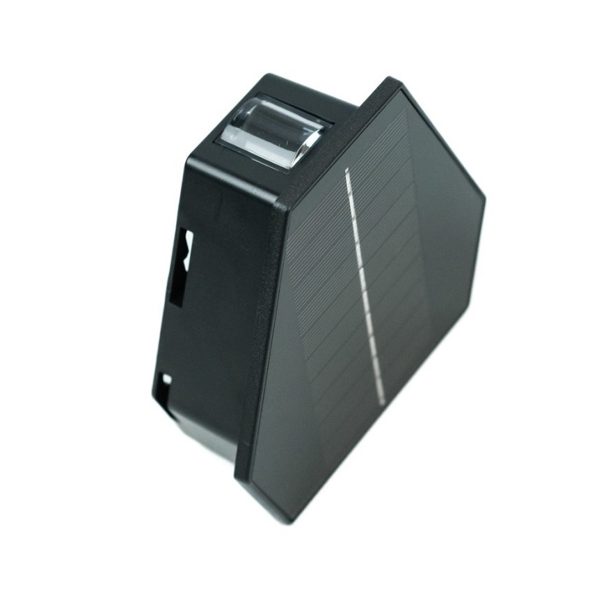 Светодиодный настенный светильник на солнечной батарее с датчиком LED/2W/5V IP54 1300 mAh