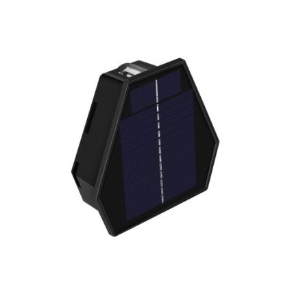 Світлодіодний настінний світильник з датчиком на сонячній батареї LED/2W/5V IP54 1300 mAh