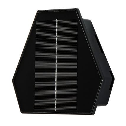 Світлодіодний настінний світильник з датчиком на сонячній батареї LED/2W/5V IP54 1300 mAh