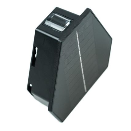 Світлодіодний настінний світильник з датчиком на сонячній батареї LED/2W/5V IP54 1300 mAh