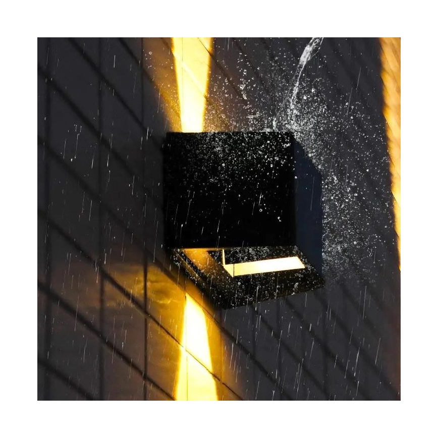 Светодиодный настенный светильник на солнечной батарее с датчиком LED/2W/5V IP54 1300 mAh