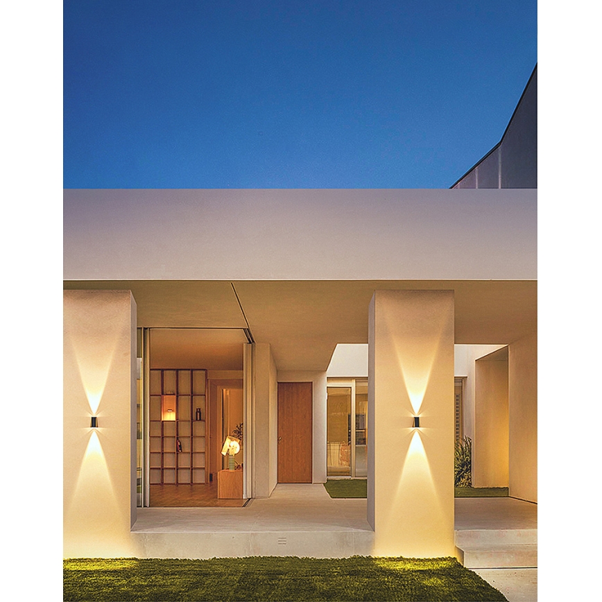 Світильник на сонячних батареях з LED, настінний, з датчиком LED/2Вт/5В IP54 1300 мАг