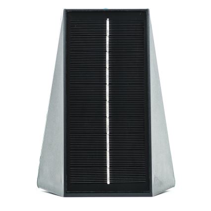 Світлодіодний настінний світильник з датчиком на сонячній батареї LED/2W/5V IP54 1300 mAh