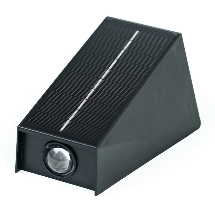 Світлодіодний настінний світильник з датчиком на сонячній батареї LED/2W/5V IP54 1300 mAh
