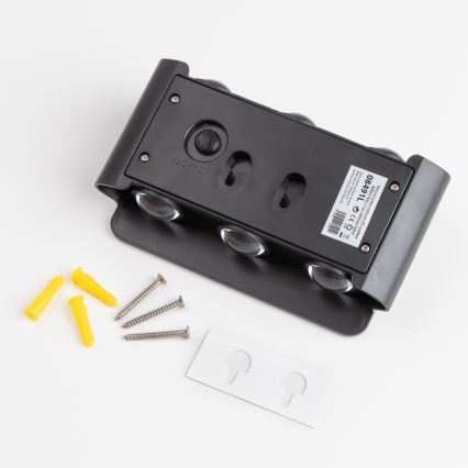 Світильник на сонячних батареях з LED, настінний, з датчиком LED/2Вт/5В IP54 1300 мАг