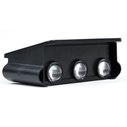 Светодиодный настенный светильник на солнечной батарее с датчиком LED/2W/5V IP54 1300 mAh