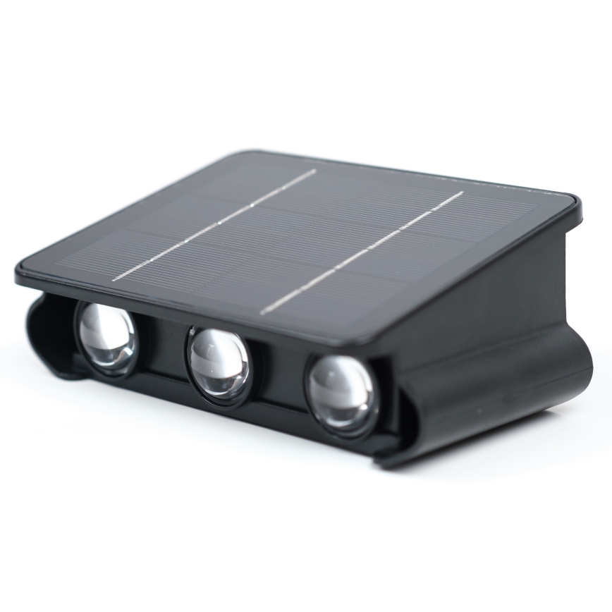 Светодиодный настенный светильник на солнечной батарее с датчиком LED/2W/5V IP54 1300 mAh
