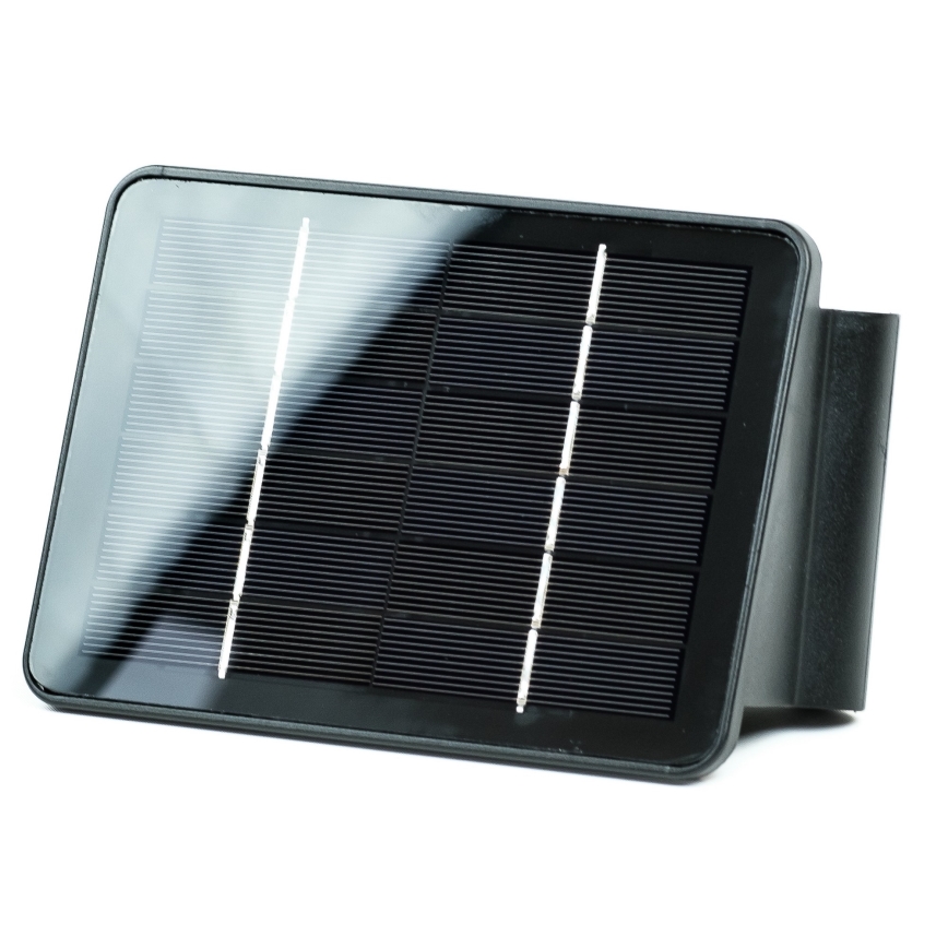 Світлодіодний настінний світильник з датчиком на сонячній батареї LED/2W/5V IP54 1300 mAh