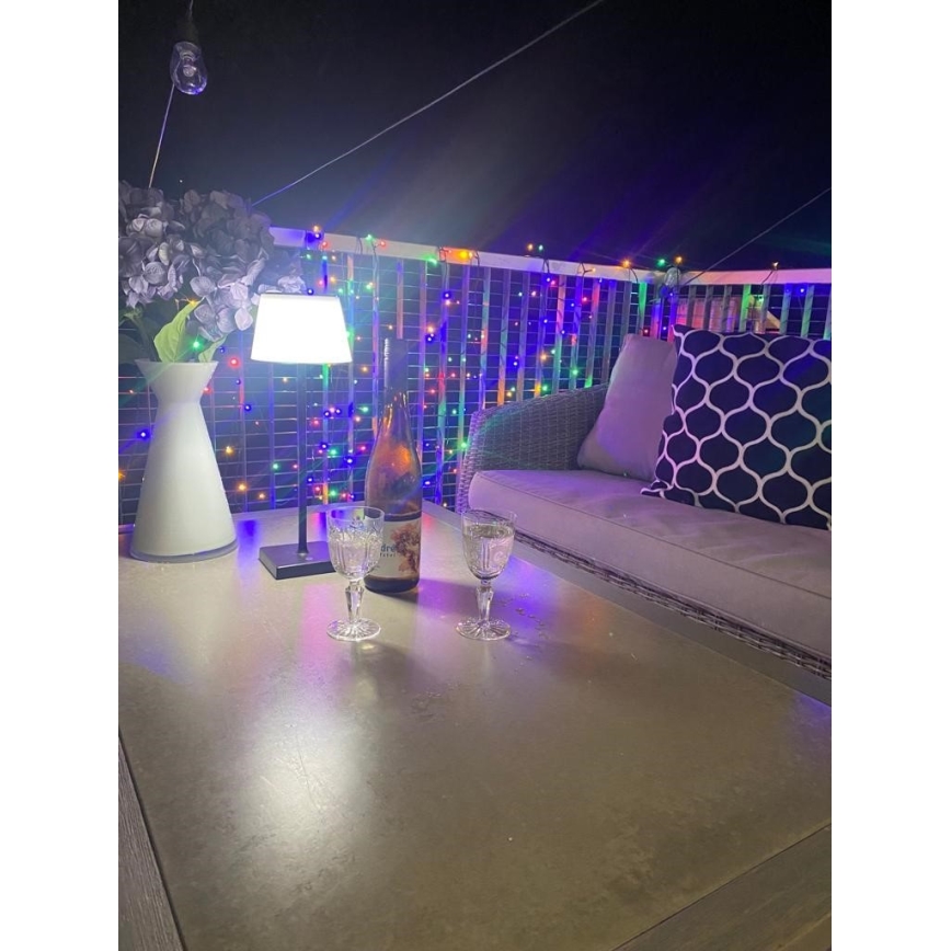 LED з регулюванням яскравості вулична сонячна лампа з датчиком LED/4W/5V IP44