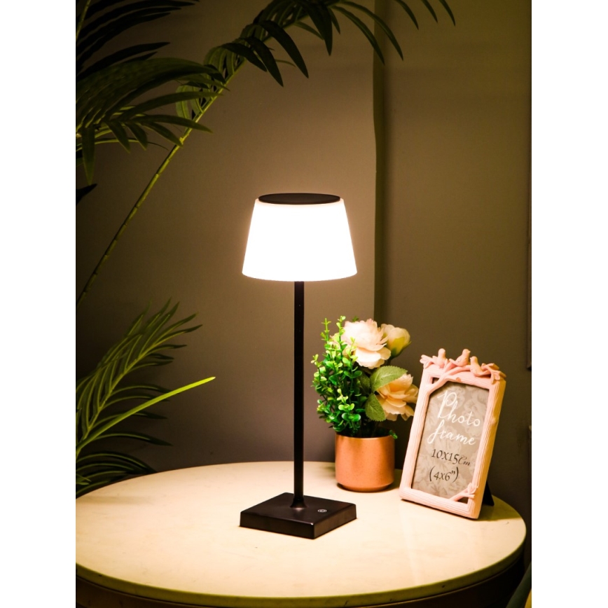 LED з регулюванням яскравості вулична сонячна лампа з датчиком LED/4W/5V IP44