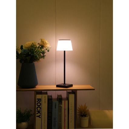 Светодиодная уличная лампа на солнечной батарее с регулированием яркости и датчиком LED/4W/5V IP44 3600 mAh