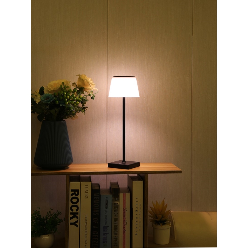 Светодиодная уличная лампа на солнечной батарее с регулированием яркости и датчиком LED/4W/5V IP44 3600 mAh