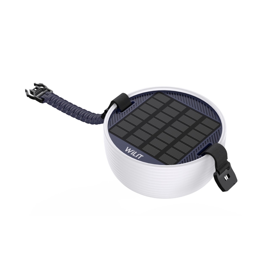 LED RGB Портативна сонячна акумуляторна лампа з LED ланцюгом LED/10W/5V 3600 mAh IP65