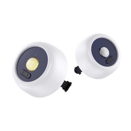 LED RGB Портативна сонячна акумуляторна лампа з LED ланцюгом LED/10W/5V 3600 mAh IP65