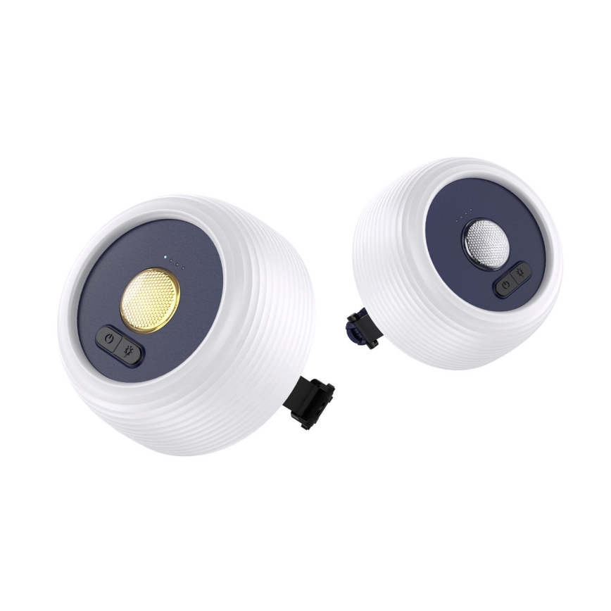LED RGB Портативна сонячна акумуляторна лампа з LED ланцюгом LED/10W/5V 3600 mAh IP65