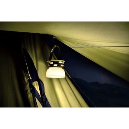 Светодиодная портативная аккумуляторная RGB-лампа на солнечной батарее со светодиодной цепью LED/10W/5V 3600 mAh IP65 3600 mAh