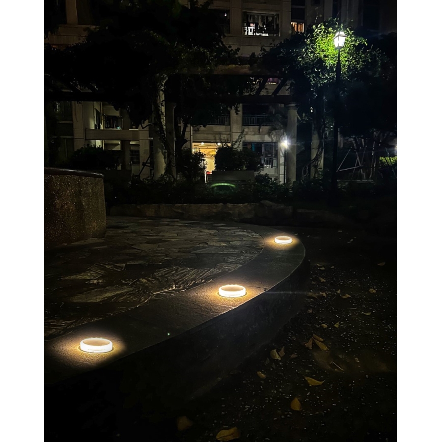 Світлодіодне зовнішнє сонячне освітлення з датчиком LED/0,4 Вт/3,2 В IP54 500 мАг