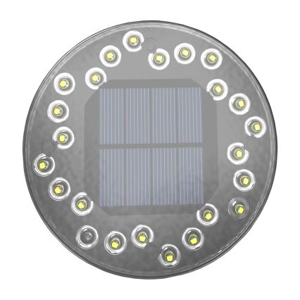 НАБОР 4x Светодиодное уличное освещение на солнечной батарее с датчиком LED/0,048W/2V IP68