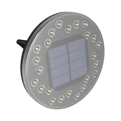 НАБОР 4x Светодиодное уличное освещение на солнечной батарее с датчиком LED/0,048W/2V IP68