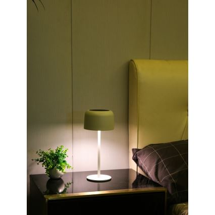 LED з регулюванням яскравості вуличний сонячна лампа LED/4W/5V 3600mAh IP44