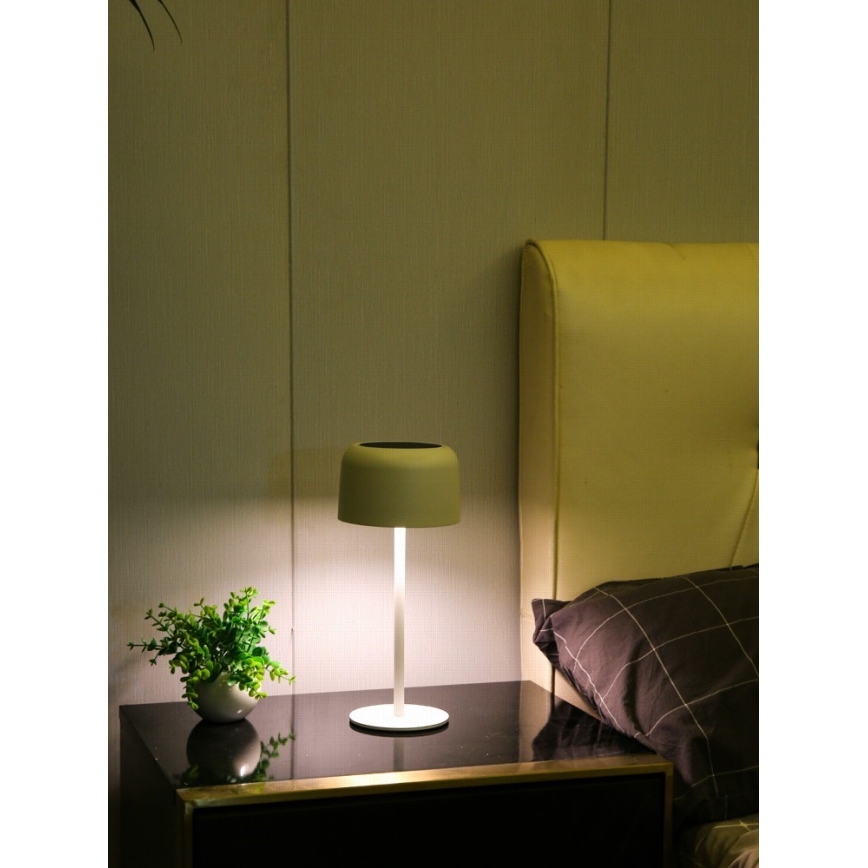 LED з регулюванням яскравості вуличний сонячна лампа LED/4W/5V 3600mAh IP44