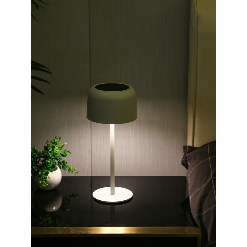 LED з регулюванням яскравості вуличний сонячна лампа LED/4W/5V 3600mAh IP44