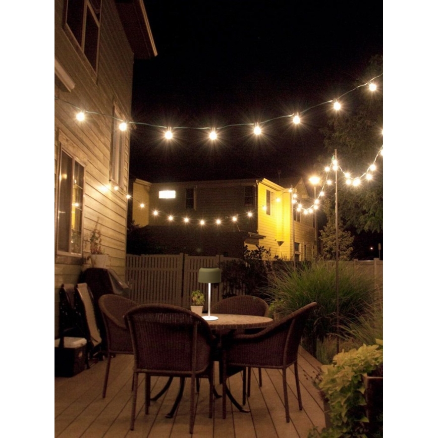 Светодиодная уличная лампа на солнечной батарее с регулированием яркости LED/4W/5V 3600mAh IP44