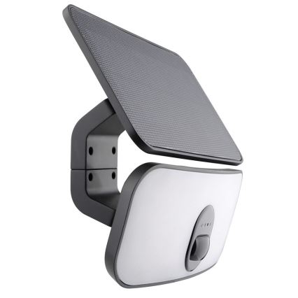 Світильник на сонячних батареях з LED-датчиком, LED/13 Вт/3,7 В, 4000K, IP65, 400 мАг