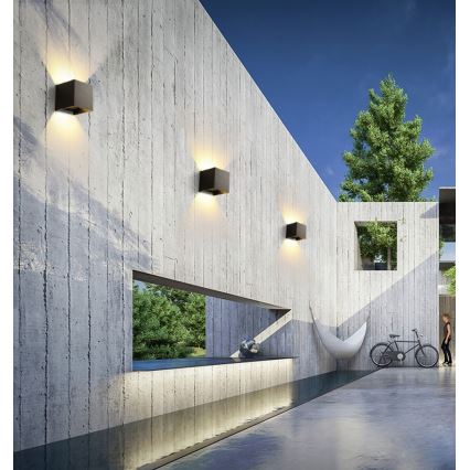 Immax 08510L - Уличный настенный светильник DICE LED/6 Вт/230 В 3000 К IP65