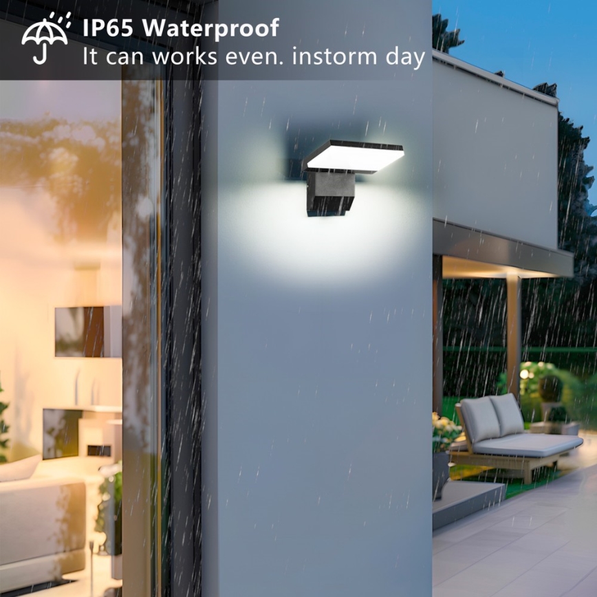 Зовнішній настінний світильник LED MODERN LED/18W/230V IP65